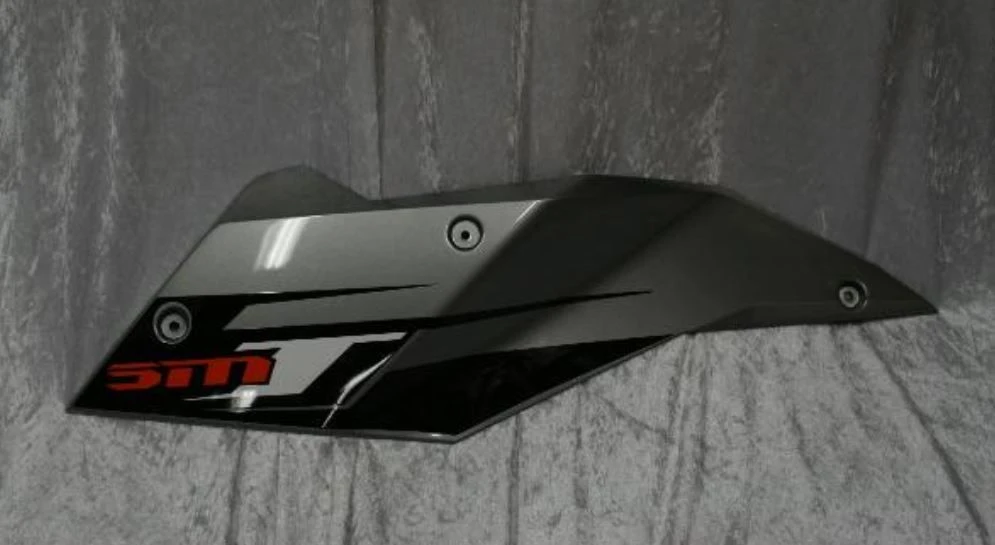 KTM Spoiler Links Zilver