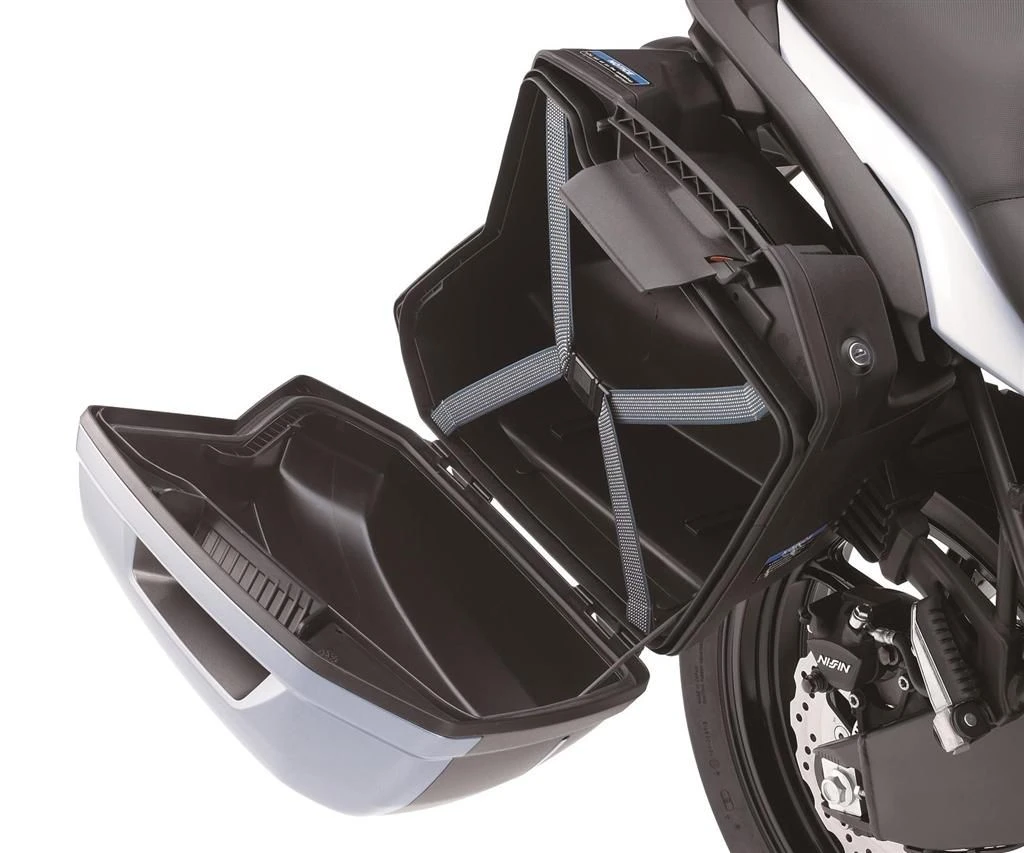 Kawasaki Deco Strip Zijkofferset Ebony H8 - Afbeelding 3