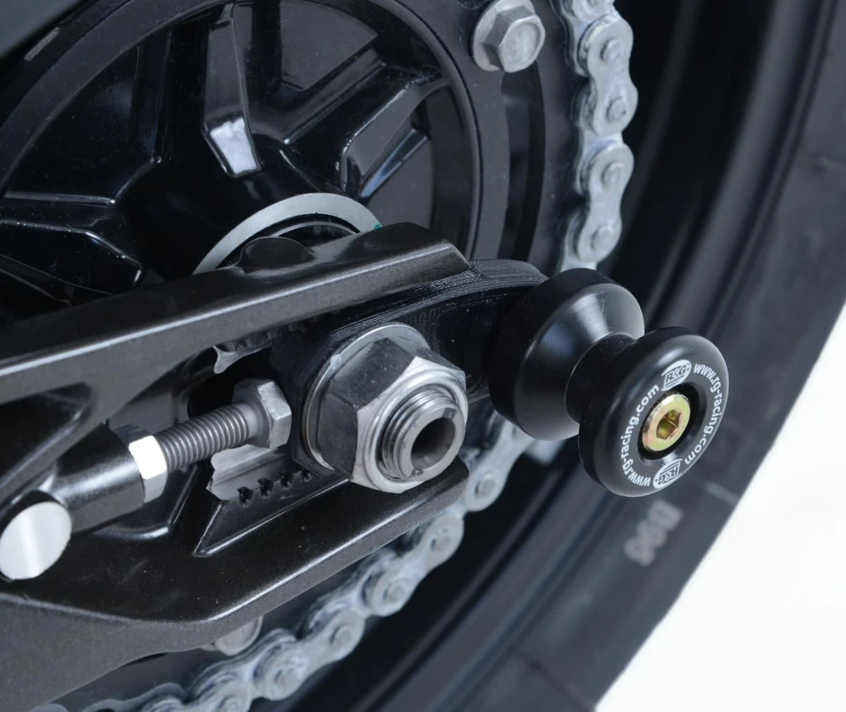 R&G CR0064BK Cotton Reels Bobbins Offset Zwart BMW G310R / G310GS - Afbeelding 3