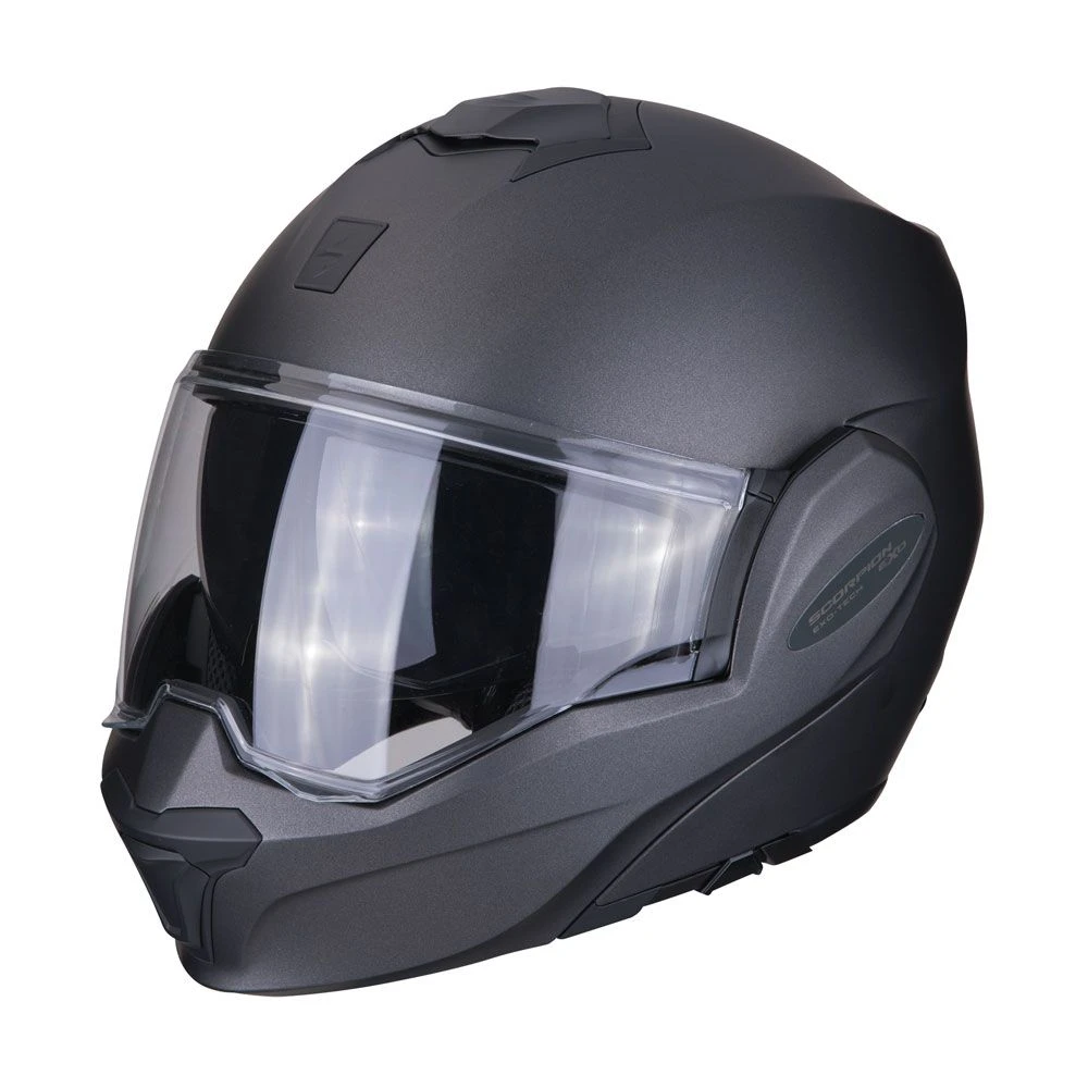 Scorpion EXO-Tech Evo Solid Motorhelm - Afbeelding 2